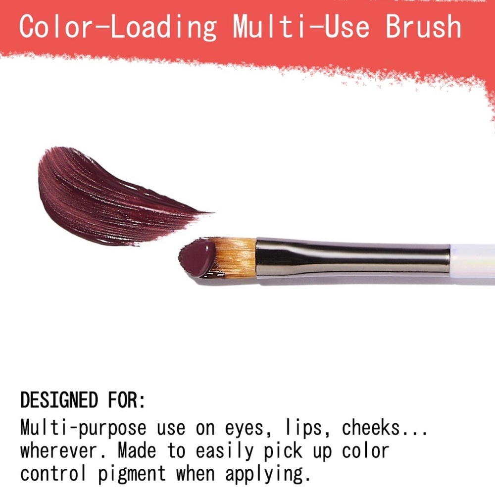 about-face Good Stroke Color-Load Multi Use Makeup Application Brush NEW IN BOX